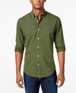 Tommy Hilfiger Men's Casey Tonal Check Long-sleeve Shirt