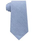 Calvin Klein Men's Light Denim Solid Tie