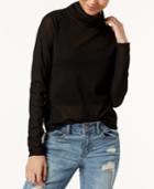Rachel Rachel Roy Semi-sheer Turtleneck, Created For Macy's