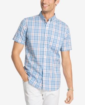 Izod Men's Advantage Stretch Plaid Shirt