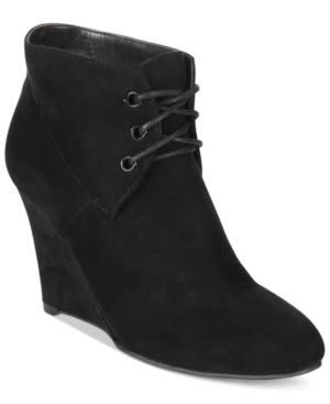 Thalia Sodi Noa Wedge Booties, Created For Macy's Women's Shoes