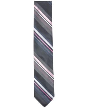 Ryan Seacrest Distinction Men's Bayshore Stripe Slim Tie, Only At Macy's