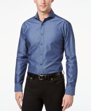 Vince Camuto Men's Diamond-pattern Shirt