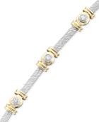 Diamond Bracelet In Two-tone 14k Gold (1 Ct. T.w.)