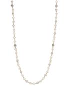 Charter Club Gold-tone Multi-color Imitation Pearl Necklace, Only At Macy's