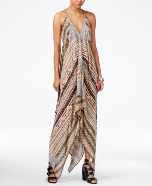 Guess Keira Asymmetrical Maxi Dress
