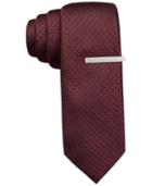 Alfani North Neat Skinny Tie, Only At Macy's