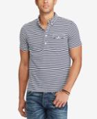 Polo Ralph Lauren Men's Slim Fit Striped Popover Shirt