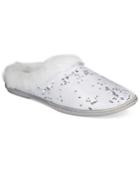 Charter Club Sequin Clog Memory Foam Slippers, Only At Macy's