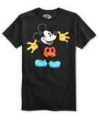 Hybrid Men's Mickey Mouse Graphic-print Cotton T-shirt