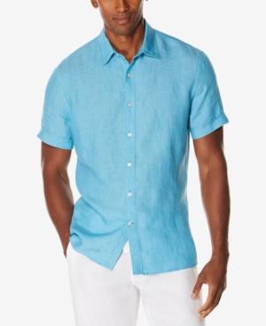 Perry Ellis Men's Chambray Linen Shirt