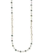 Anne Klein Crystal Beaded Long Length Necklace