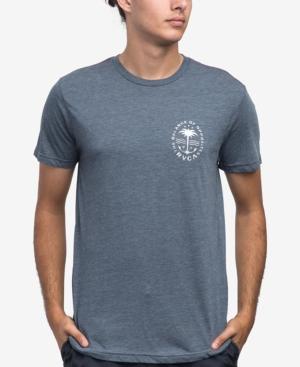 Rvca Men's Anchor Palm Graphic-print Logo T-shirt