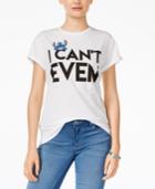 Hybrid Juniors' I Can't Even Graphic T-shirt