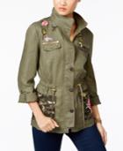 Inc International Concepts Linen Embellished Utility Jacket, Only At Macy's