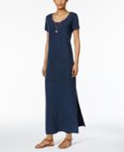 Style & Co Cotton Maxi Dress, Only At Macy's