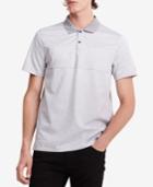 Calvin Klein Men's Colorblocked Mini Geo-print Polo
