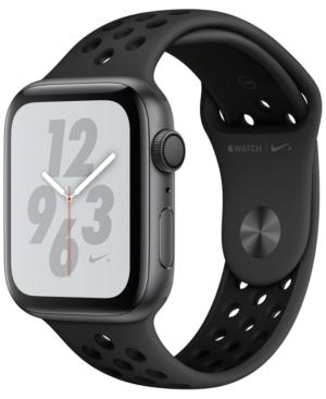 Apple Watch Nike+ Series 4 Gps, 44mm Space Gray Aluminum Case With Anthracite Black Nike Sport Band