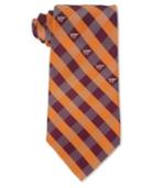 Eagles Wings Virginia Tech Hokies Checked Tie