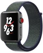 Apple Watch Nike+ (gps + Cellular), 42mm Space Gray Aluminum Case With Midnight Fog Nike Sport Loop
