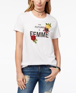 Carbon Copy Embroidered Graphic T-shirt