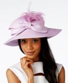August Hats Full Of Feathers Downbrim Dress Hat