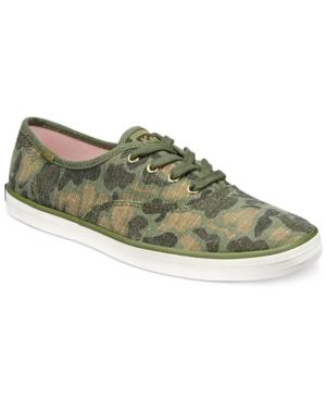 Keds Women's Camo Ripstop Lace-up Sneakers Women's Shoes