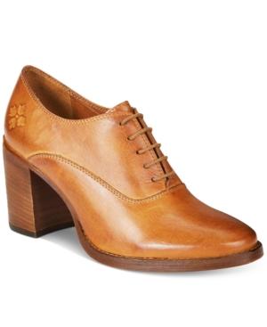 Patricia Nash Anna Block-heel Oxford Booties Women's Shoes