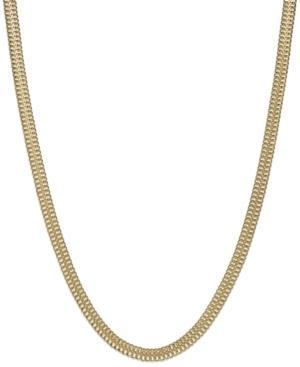 Mesh 17-1/2" Necklace In 14k Gold