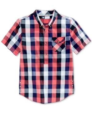 Lrg Men's Illumination Cotton Plaid Shirt