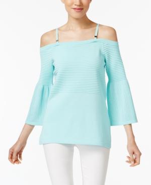Calvin Klein Cold-shoulder Sweater