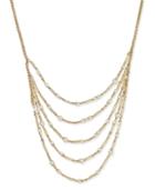 Catherine Stein For Inc International Concepts Gold-tone Imitation Pearl Multi-row Necklace, Only At Macy's