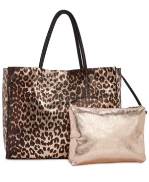 Betsey Johnson In A Flash Large Shopper Tote With Pouch
