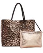 Betsey Johnson In A Flash Large Shopper Tote With Pouch