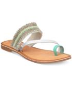 Callisto Sari Embellished Flat Sandals Women's Shoes