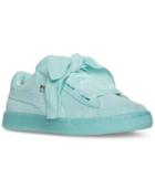 Puma Women's Suede Heart Reset Casual Sneakers From Finish Line