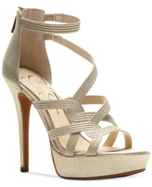 Jessica Simpson Bellanne Caged Platform Sandals Women's Shoes