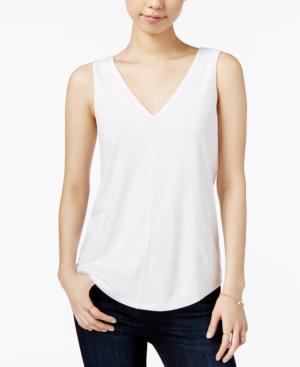 Maison Jules V-neck Sleeveless Top, Only At Macy's