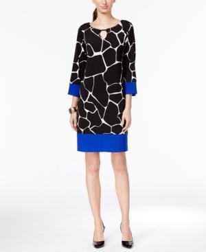Style & Co. Printed Shift Dress, Only At Macy's