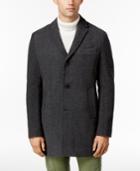 Tommy Hilfiger Men's Patron Herringbone Top Coat