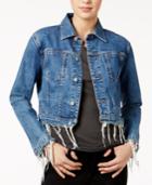 Hudson Jeans Garrison Cropped Denim Jacket