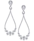 Danori Rose Gold-tone Crystal & Pave Drop Earrings Do34680odd Do34680rcz Do34680vhd