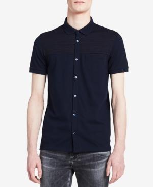 Calvin Klein Men's Slim Fit Welt Pocket Shirt