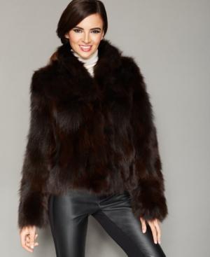 The Fur Vault Fox Fur Jacket
