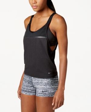Nike Woven 2 In 1 Training Tank Top