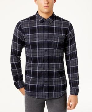 Ezekiel Men's Button-down Plaid Shirt