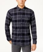 Ezekiel Men's Button-down Plaid Shirt