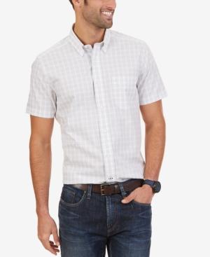 Nautica Men's Wrinkle-resistant Gingham Short Sleeve