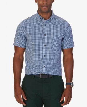Nautica Men's Micro-plaid Shirt