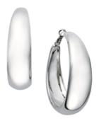 I.n.c. Gold-tone Wide Hoop Earrings
